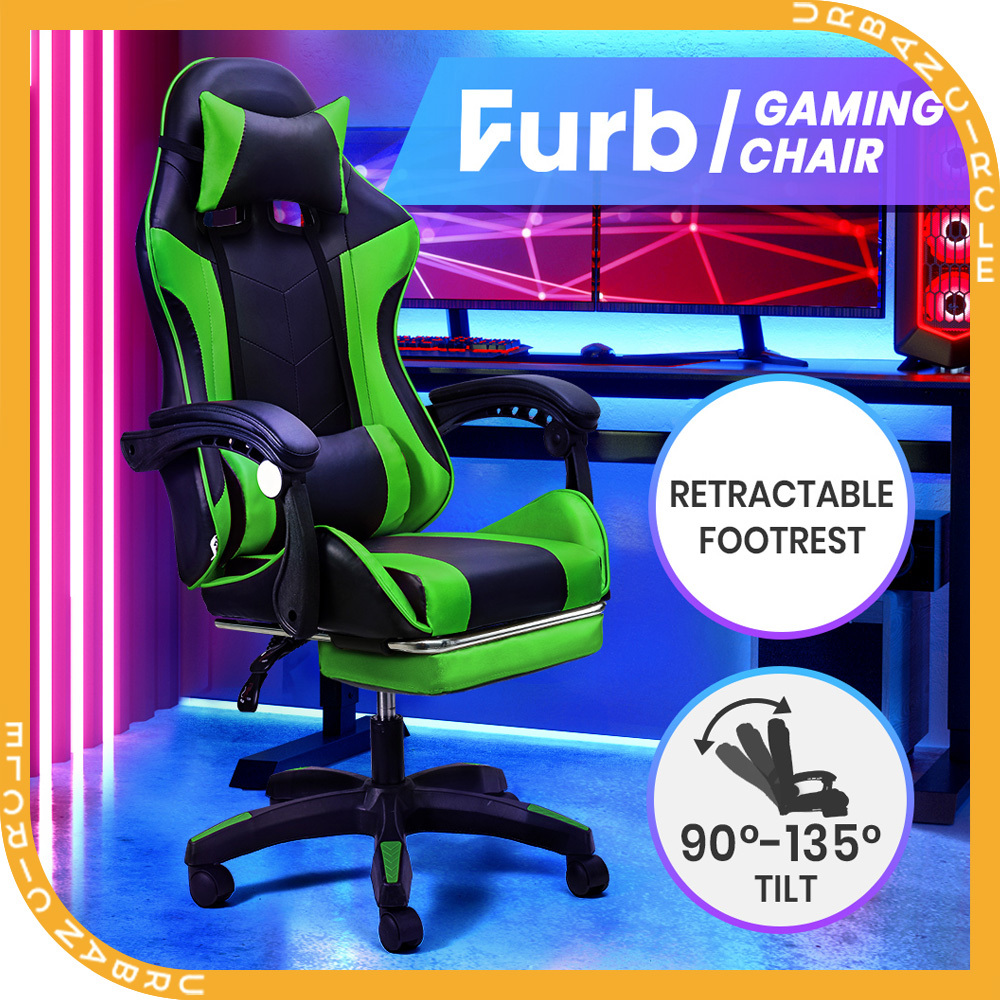 Purple and 2025 green gaming chair