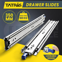 Tatras 350MM Locking Drawer Slides Load 68KG RV Camper Heavy Duty Runners