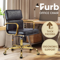 Furb Ergonomic Executive Office Desk Chair Height Adjustable