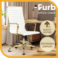 Furb Ergonomic Executive Office Desk Chair Height Adjustable