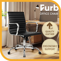 Furb Ergonomic Executive Office Desk Chair Height Adjustable