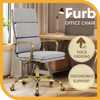 Furb Ergonomic Executive Office Desk Chair Height Adjustable