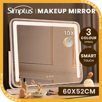 Simplus 60CM Makeup Mirror with Lights LED Hollywood Vanity Dimmable Mirrors