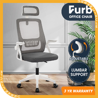 Furb Office Chair Computer Gaming Mesh Executive Chairs Study Work Seat Headrest