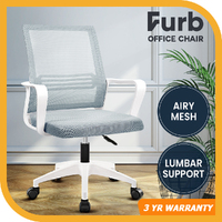 Furb Office Chair Mesh Chairs Computer Chairs Gaming Study Work Desk Seat