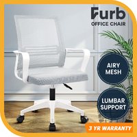 Furb Office Chair Computer Chair Gaming Mesh Chairs Study Work Seat Swivel