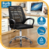 Furb Office Chair Height Adjustable Mesh Office Chair 360¡ã-Swivel Desk Chair