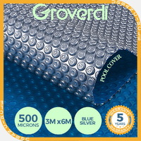 Groverdi Pool Cover 500 Micron Swimming Pool Cover Solar Blanket 6M x 3M