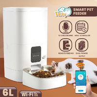 Taily 6L Auto Cat Feeder Automatic Pet Dog Food Dispenser Smart Wifi With App