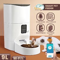 Taily 9L Auto Cat Feeder Automatic Pet Dog Food Dispenser Smart Wifi With App